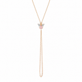 AURELIA BEE MILA GOLD DIAMOND PINK SAPPHIRE HAND CHAIN