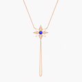 VEGA STAR VESPERA GOLD DIAMOND SAPPHIRE HAND CHAIN